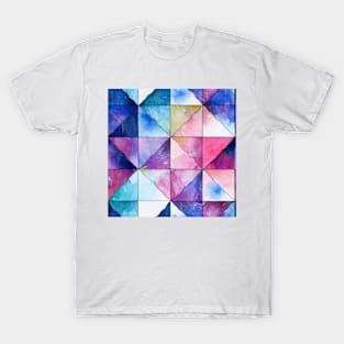 Watercolor shapes pattern T-Shirt